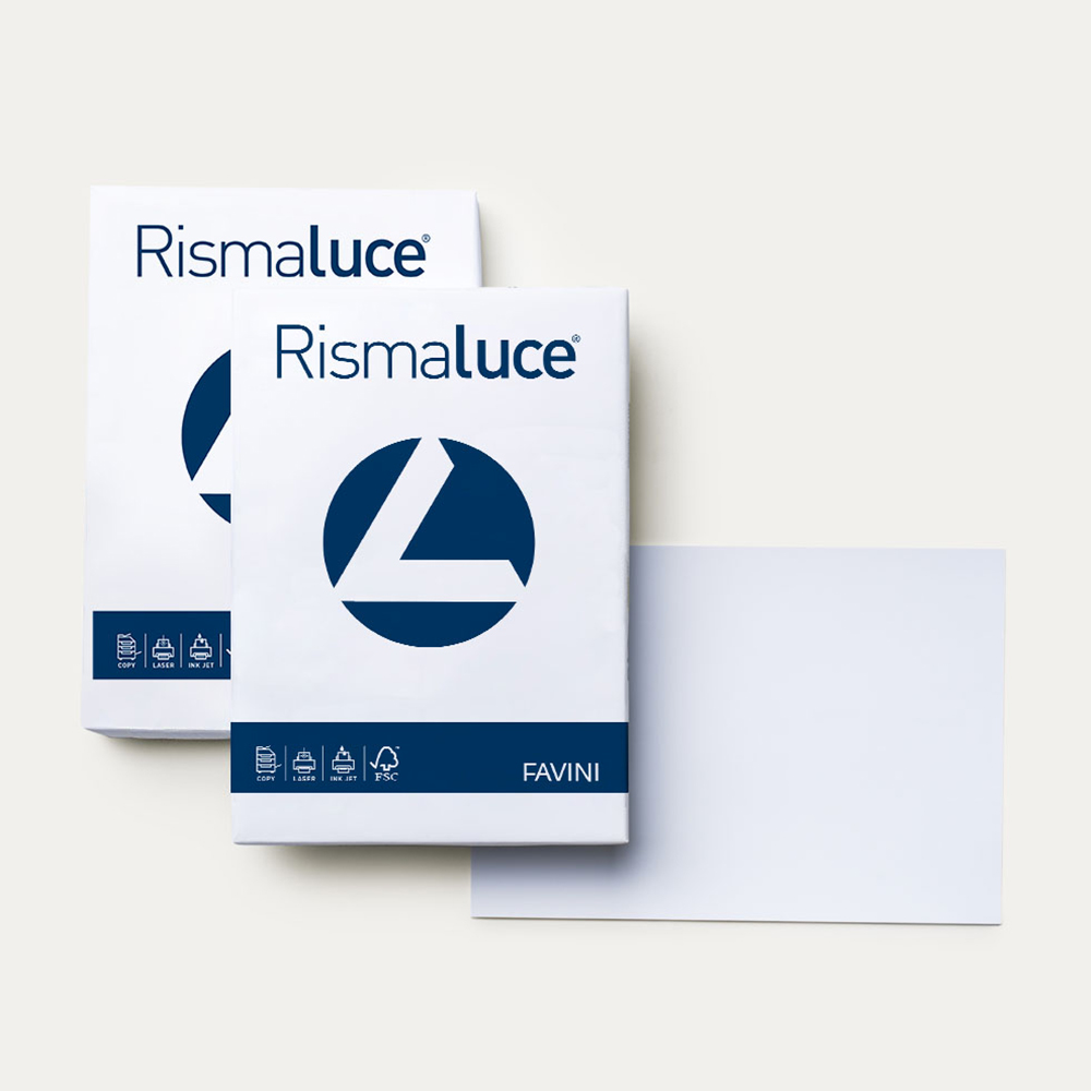 371 Risma carta A4 - Carta per stampante Rismaluce Bianco Favini